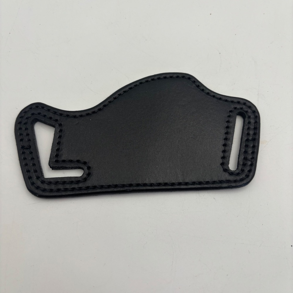 Bianchi 101-16 Belt Slide Holster Unisex OS Black Excellent Leather OWB 4924
